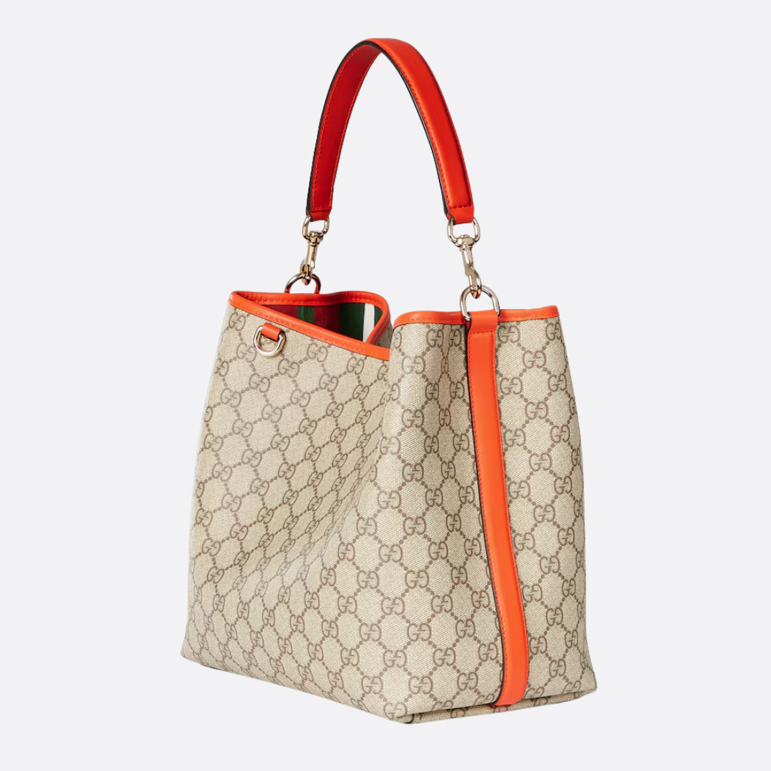 MITTELGROSSE GG-EMBLEM-BEUTELTASCHE GUCCI