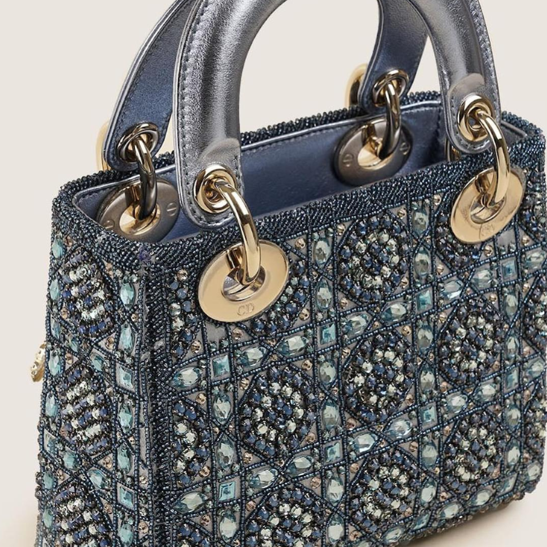 LADY DIOR MINI PERLEN