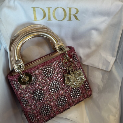 LADY DIOR MINI PERLEN