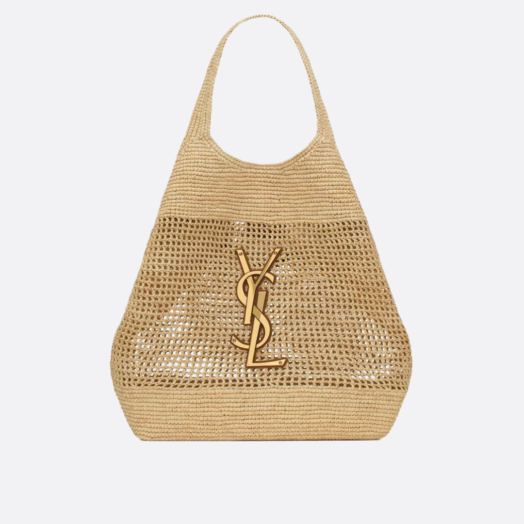 ICARE-TASCHE AUS RAFFIA