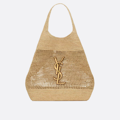 ICARE-TASCHE AUS RAFFIA
