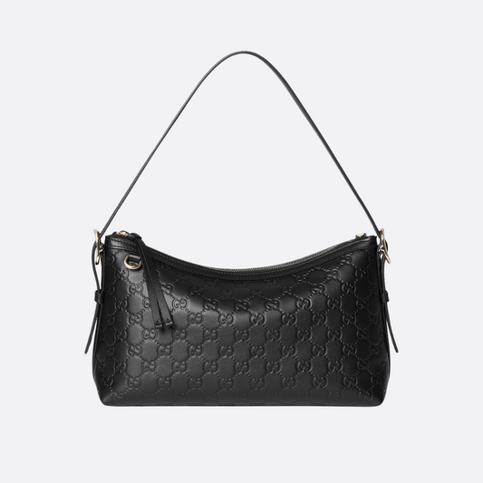 MITTELGROSSE GG EMBLEM SCHULTERTASCHE GUCCI
