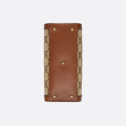 GUCCI DIANA KLEINE TOTE-TASCHE MIT KRISTALLEN