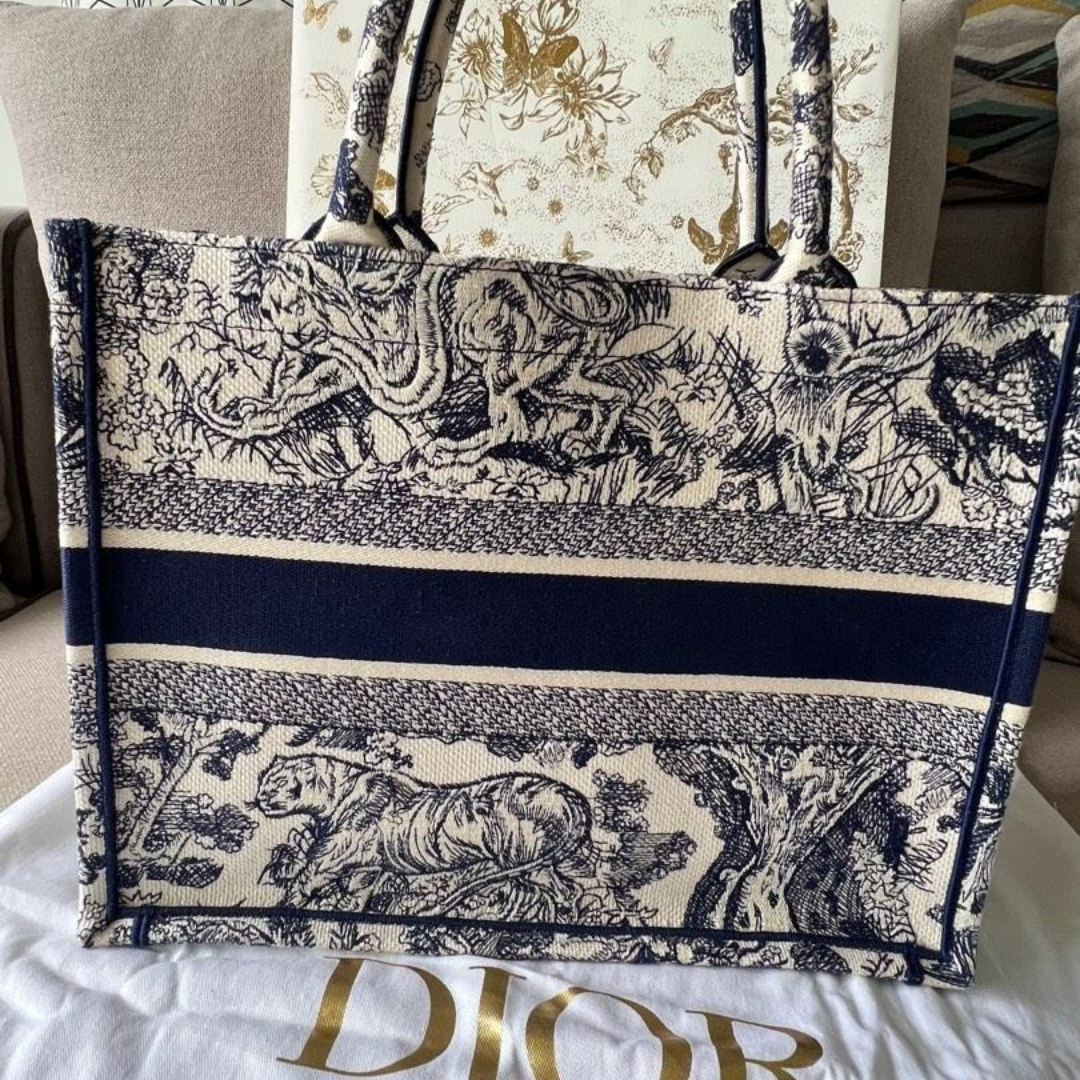 GROßE DIOR BOOK TOTE TASCHE