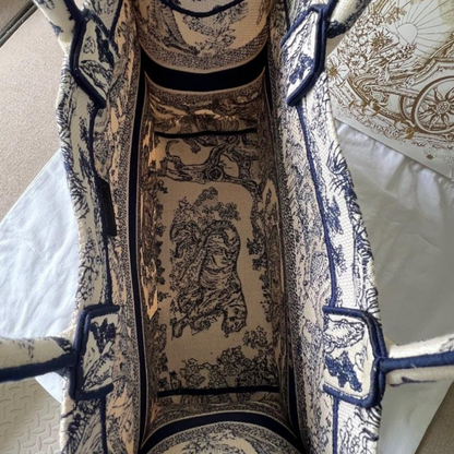 GROßE DIOR BOOK TOTE TASCHE