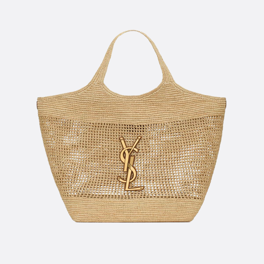 ICARE-TASCHE AUS RAFFIA