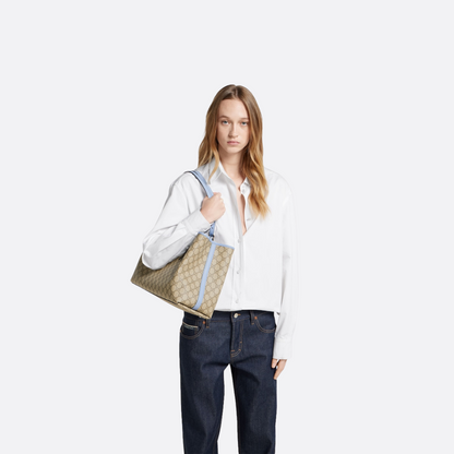 GROSSER GG EMBLEM SHOPPER GUCCI