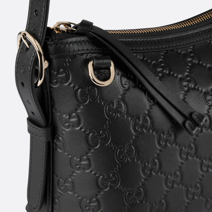 MITTELGROSSE GG EMBLEM SCHULTERTASCHE GUCCI