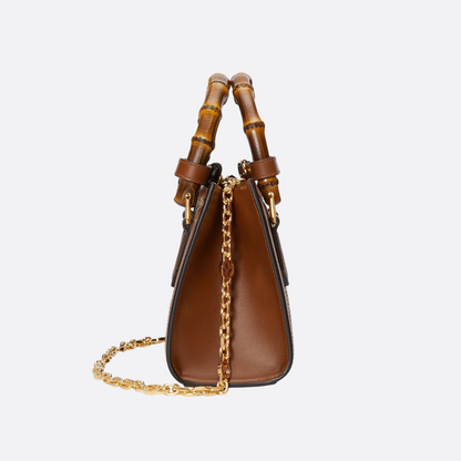 GUCCI DIANA KLEINE TOTE-TASCHE MIT KRISTALLEN