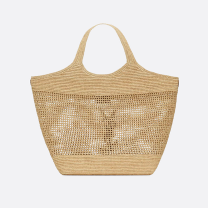 ICARE-TASCHE AUS RAFFIA