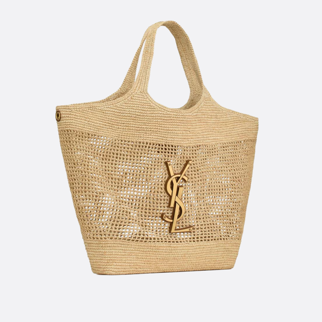 ICARE-TASCHE AUS RAFFIA