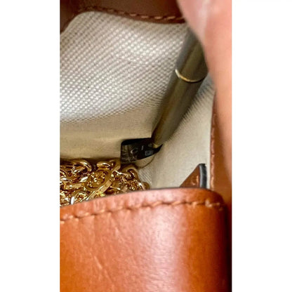 GUCCI DIANA KLEINE TOTE-TASCHE MIT KRISTALLEN