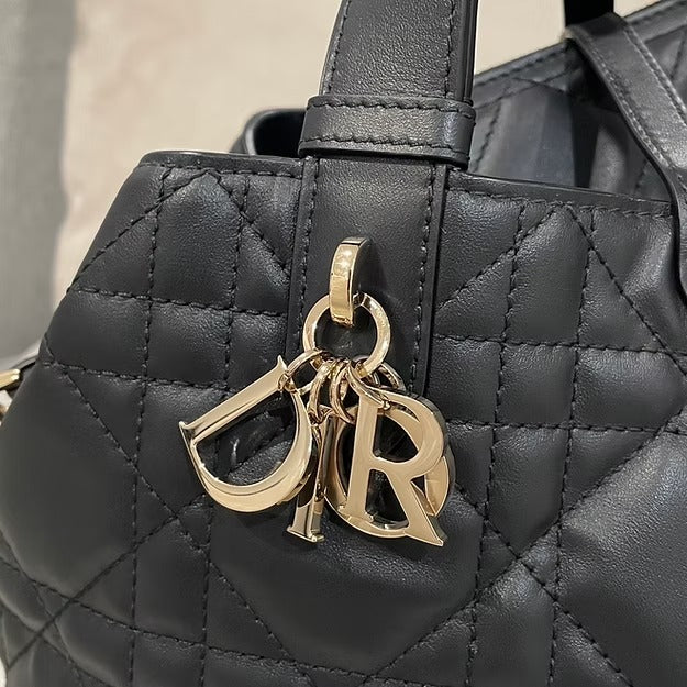 DIOR TOUJOURS VERTIKALE TOTE-TASCHE MITTEL
