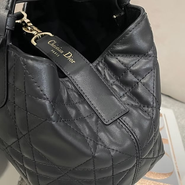 DIOR TOUJOURS VERTIKALE TOTE-TASCHE MITTEL